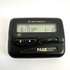 Motorola Flex Pagenet Pager Beeper With Belt Clip Vintage - Powers On