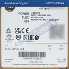 New Allen Bradley 25b-d4p0n104 Powerflex 525 1 5kw  2hp  Ac Drive No Filter
