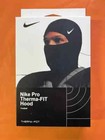 Nike Pro Therma-fit Hyperwarm Hood Ski Mask Black - Ships Same Day 