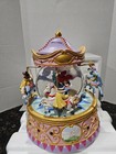 Disny- Multi Princess-carousel Snow Globe- so This Is Love   Original Box  Rare