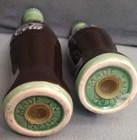 Vintage Coca-cola Salt And Pepper Shakers Contour Bottle  no Box 