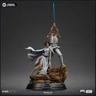 Iron Studios Lucswr115624-10 Star Wars 1 10 Scale Luke And Leia Gk Model Statue