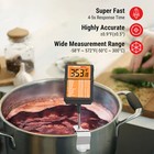 Thermopro Tp510w Waterproof Candy Meat Thermometer - 8  Long Probe With Pot Clip