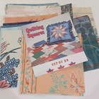 Vintage Nos Quilting Squares Fabric Set Of 50 8     8  Many Diff Patterns 