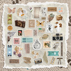 300 Pcs Vintage Stickers  Junk Journal Supplies  Cute Stickers For Journaling Su