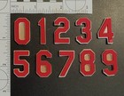 3d Bumper - Stl Helmet Numbers  - Full Size Batting Helmet