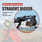 Us Stock Free Shipping  New Skid Steer Loader Attachment Fronthoe  Bucket