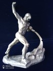 Let Us Beat Swords Into Plowshares  Vuchetich Ussr Soviet  Statue Metal 1961