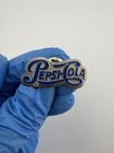 Pepsi-cola Silver Tone Blue Enamel Lapel Pin Vtg 