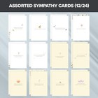  Sympathy Cards With Envelopes Set To Support Friends And Family 4x6 Inch 24 Pac