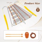 29 Notes Glockenspiel Percussion Kit W adjustable Handle  2 Mallets  Belt Clip