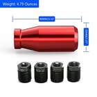  red  5 Speed Weighted Shift Knobs For Subaru 