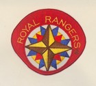 Royal Rangers 4 Inch Emblem Uniform Patch  Cloth Embroidered   156928
