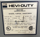 150kva Hevi-duty T5h150s Transformer Hv 480v Lv 240v 120v 3ph 60hz Nema 1 Encl