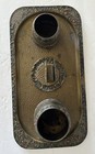 Smoking Set Brass And Copper 4 Piece Circa 1910   s Arts   Crafts 13    X 7    Antique
