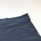 Title Nine 14  fits 36w  Athleisure Nylon Stretch Skirt Skort Shorts Blue