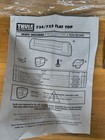 Thule Flat Top  725 6 Ski Roof Rack Mount Carrier With Hardware - No Lock
