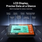 Litime 500a 8v-120v Solar Battery Monitor Shunt Capacity Soc Display-refurbished