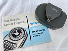 Vintage Weston Master Iii Exposure Light Meter Model 737 W  Case   Manual