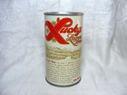 Vintage Steel Beer Can Lucky Lager Beer Walter Brewing Co  12oz