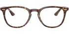Ray-ban Polished Fantasy Brown Yellow Phantos Eyeglass Frames Rx7159 8395 52