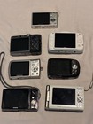 Lot Of 7 Digital Cameras For Parts  From Nikons And Pentax  olylmpus And Kodak