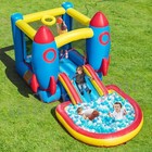 Inflatable Bounce House Kids Bouncer Jumping Castle   Slide W  370w Air Blower