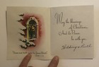 Vtg Christmas Greeting Card Made In Usa Paper Collectible 965p 0c23 Snow