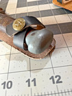Leather Sheath Only For Pal Rh-36  Remington  And Others Black Color  Usmc Badge