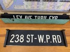 Ny Nyc Subway Roll Sign Bronx Wakefield 238th Street White Plains Road New York