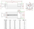 400 1000mm Ball Screw Linear Cnc Slider Stroke Long Stage Actuator Stepper Motor