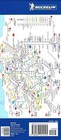 2024 Michelin Barcelona  Spain - Laminated Street Map  With Green Guide Content