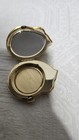 Vntg  Estee Lauder Cat Napping Compact W  Mirrior Gold