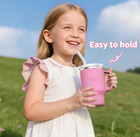 Handy Mini Tumbler     Adorable 9   oz Toddler Sippy Cup  Stainless Interior   Si   