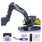 1 14 Rc Excavator Double E E010 Ec160e Full Alloy Metal Digger Model Light Servo