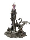 Winged Dragon Statue Swarovski Crystals Perth Pewter Us Dragon s Castle Figurine