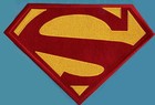 7 8  X 11 75  X-large Embroidered Superman New 52 Red   Yellow Chest Logo Patch