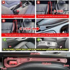 2pcs Car Seat Gap Filler Universal Side Seam Plug Strip Leak-proof Filling Strip