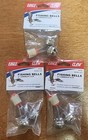 Lot Of 3  Eagle Claw Fishing Bell With Luminous Clip  2 Pack 