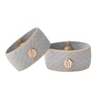 Acupressure Relief Band - Cartagena Collection  Large 6 75 -7 5   Blue camel gol
