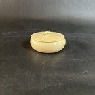 Vintage Ivory Py-ra-lin Celluloid Powder Puff Box     Vanity Set     1930s Art Deco 