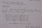 1930 Lamson Goodnow Irving L White Housatonic Ma Samples Ephemera L398c