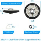4392065 341241 349241t 691366 Dryer Repair Kit Includes For Whirlpool Kenmore