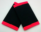 Nike Stealth Doublewide Wristbands Court Logo Black hot Punch