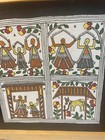 Handcrafted Indian Madhubani  Folk Art Wall Art  Framed