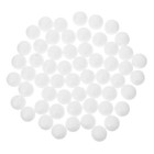100 Pcs White Foam Ball Craft Balls Supplies Polystyrene For Diy Crafts