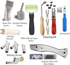 1600w Hot Air Plastic Welder Heat Gun Pvc Vinyl Flooring Welding Tool Hot Gas Pi