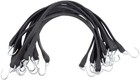 50 Pack 21  Natural Rubber Tarp Straps Bungee Cords Truck Trailer Tie Down