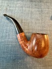 Vtg Mastercraft Custom Made Unsmoked Estate Pipe Algerian Briar  Made In France