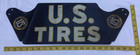 Vintage U s  Tires Display Rack Advertisement Sign United States Rubber Company